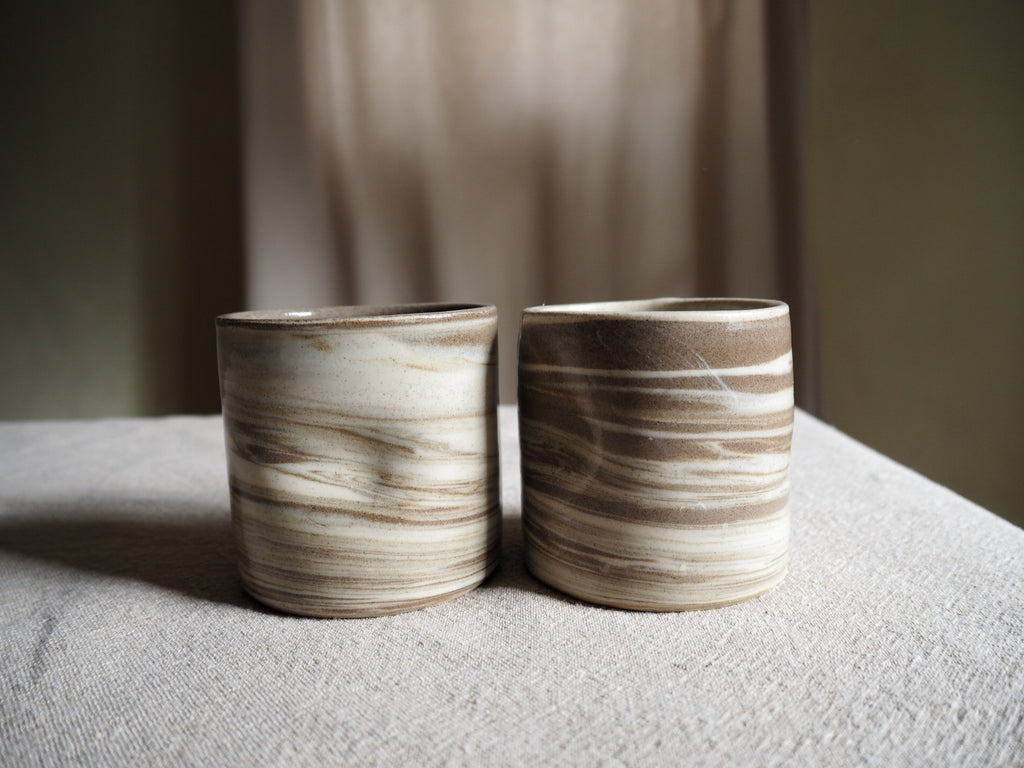 Marbled Coffee Cup
