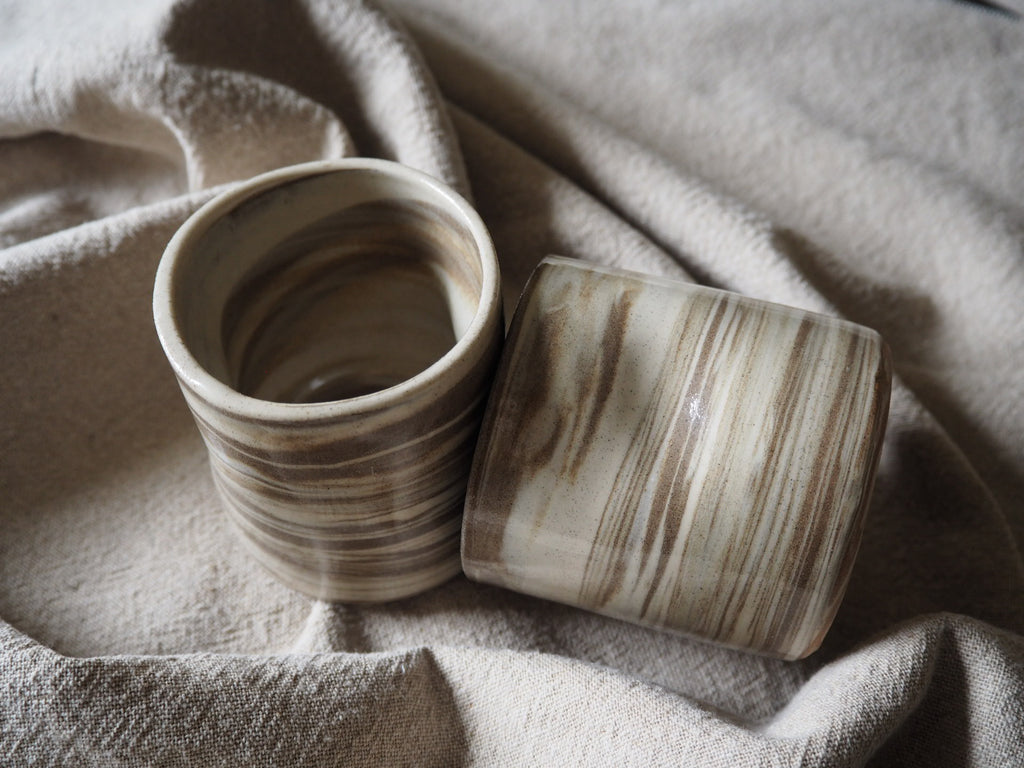 Marbled Coffee Cup