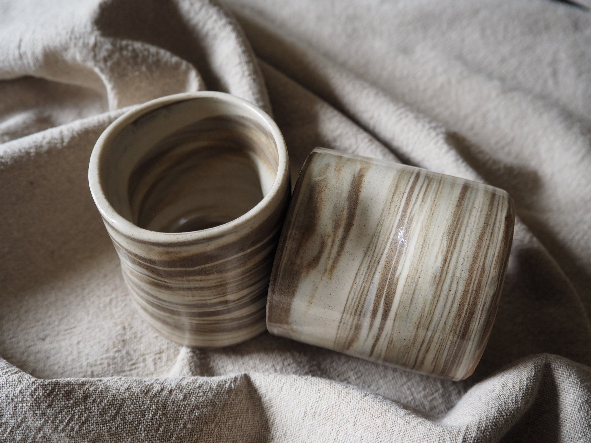 Marbled Coffee Cup