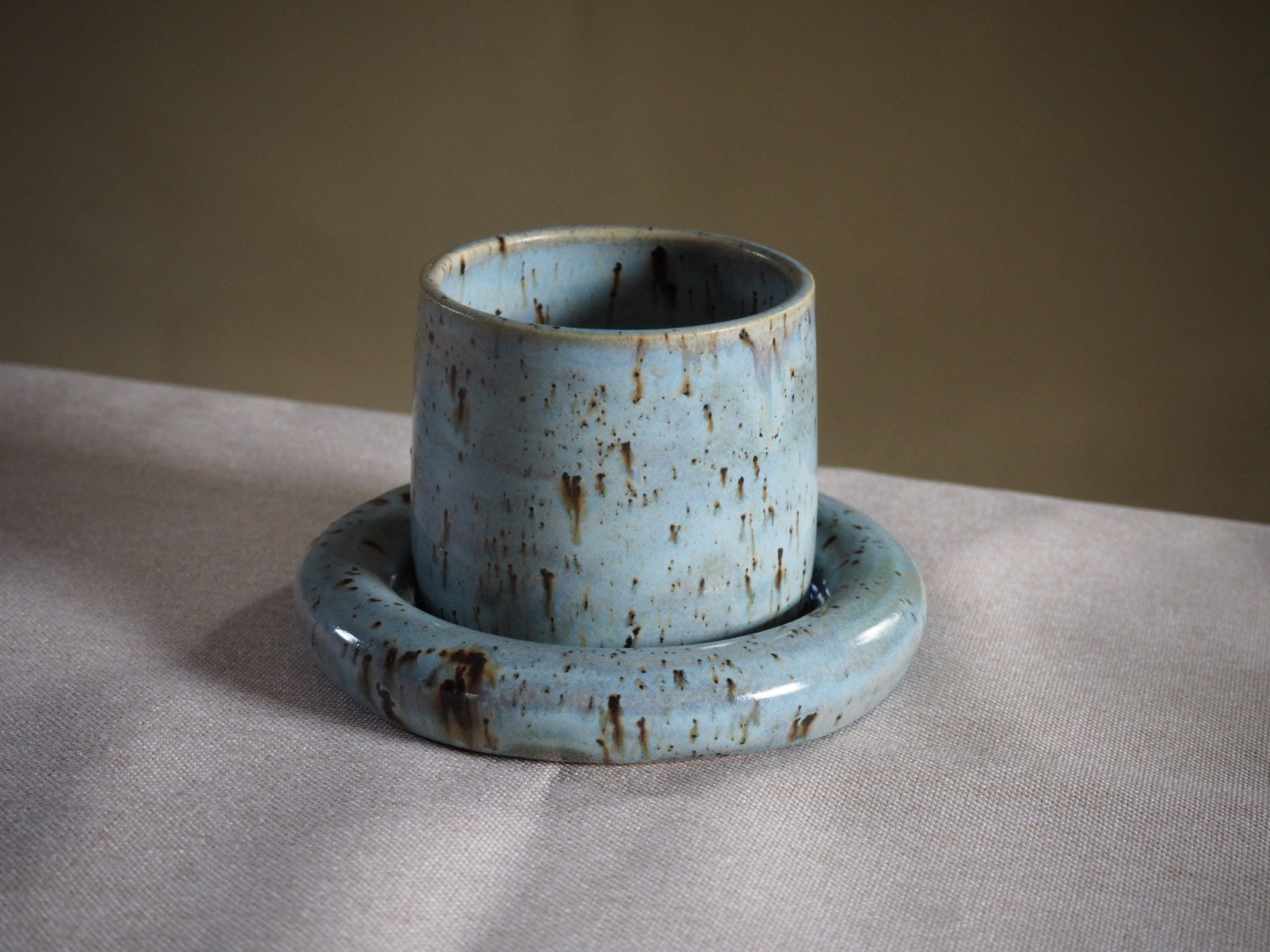 Bubble Coaster Cup Set Blue