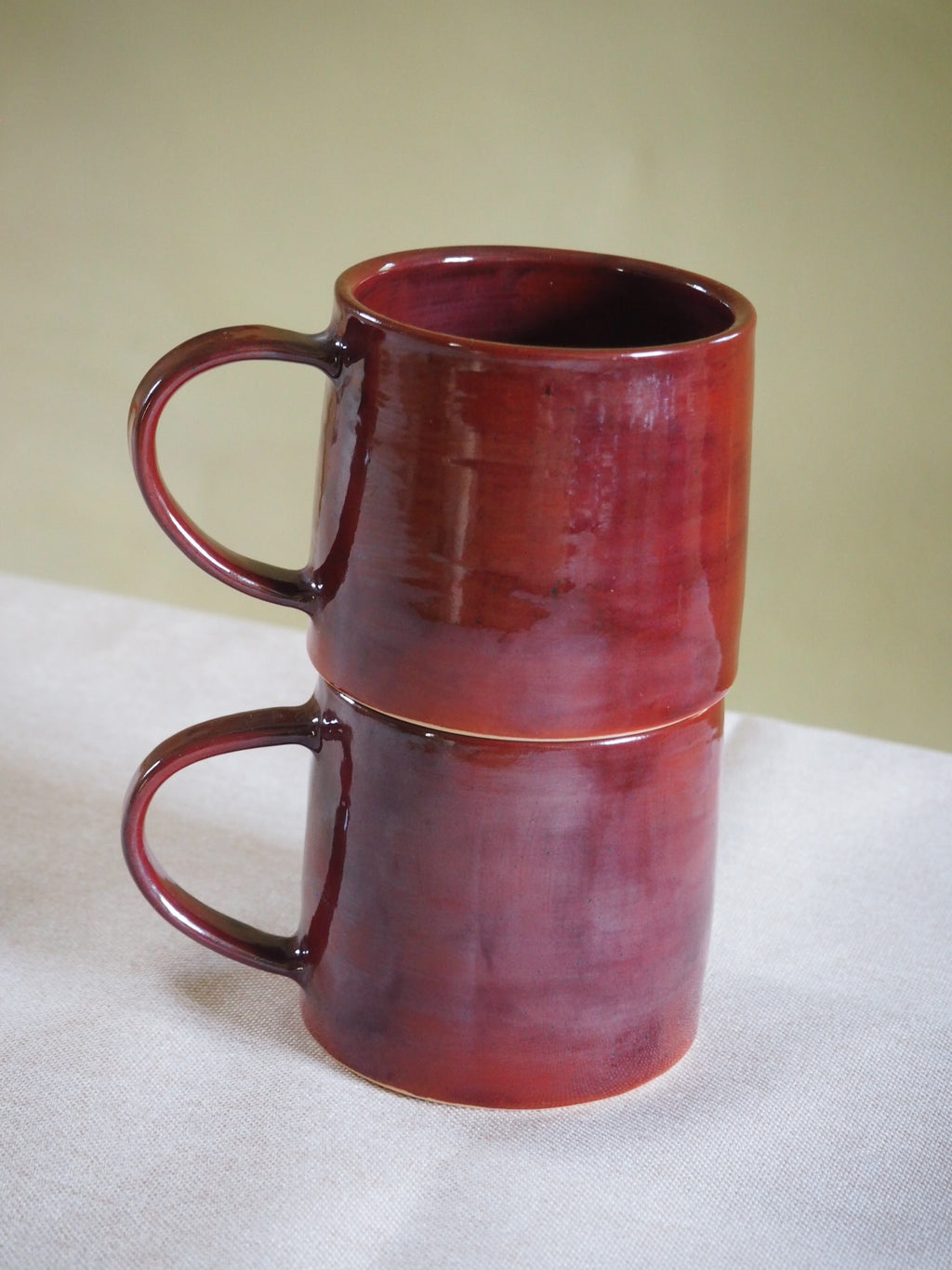 Classic Tea Mug Burgundy